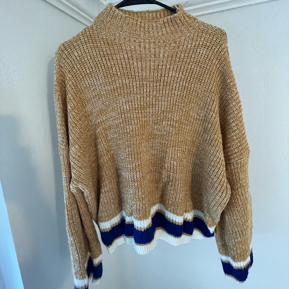 cropped turtleneck sweater 😁